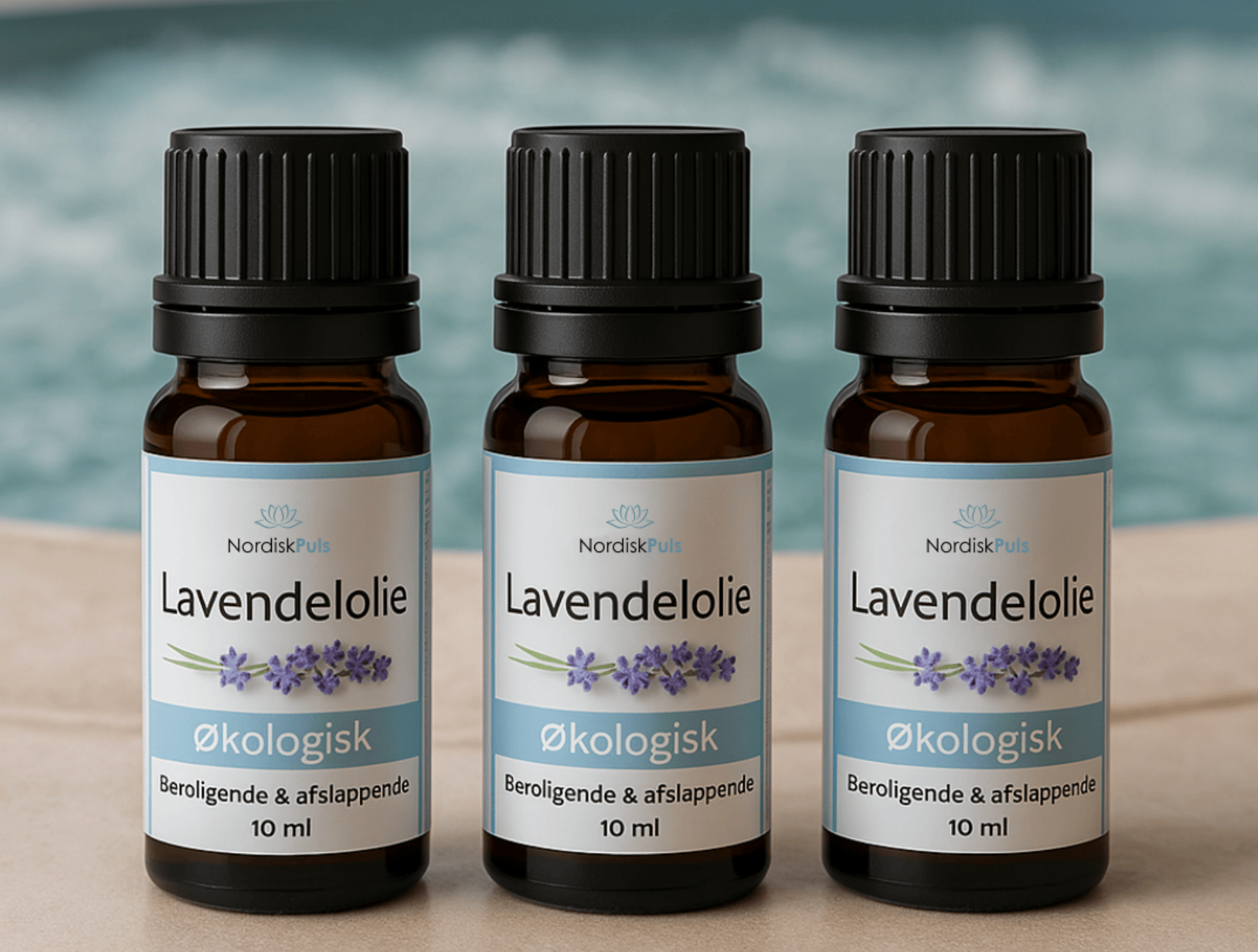 Økologisk og afslappende lavendelolie
