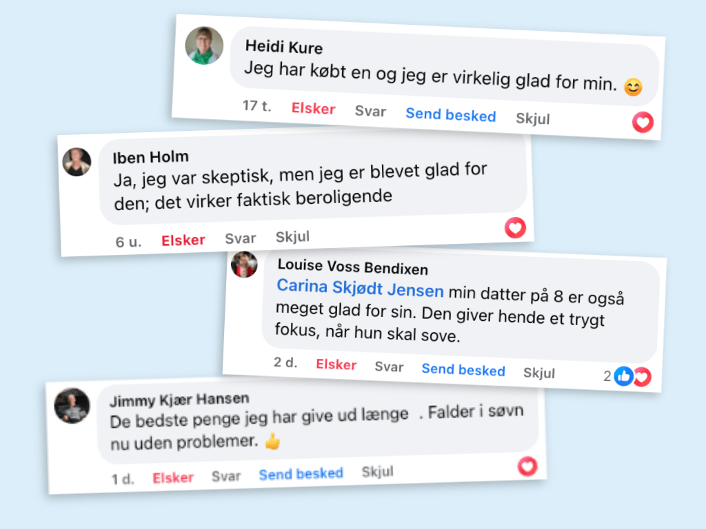 Tusindvis af kunder oplever mindre søvnbesvær